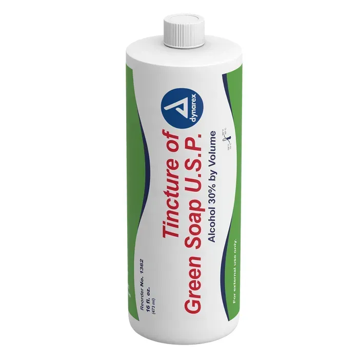 Dynarex Green Soap 16 OZ Bottle 12 bottles per case