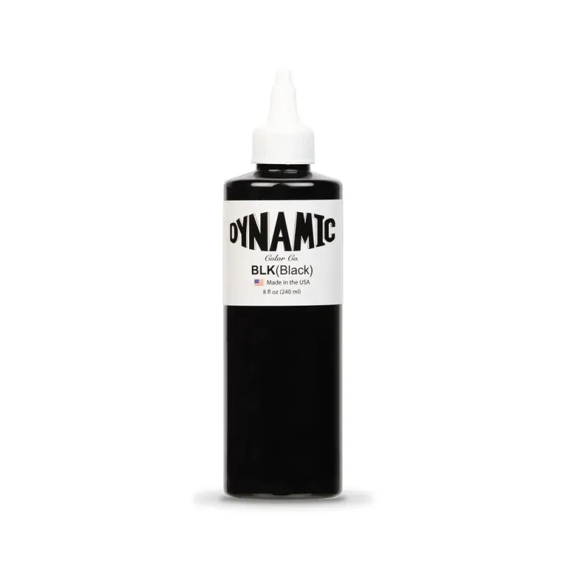 Dynamic Black  Ink 8 oz Bottle