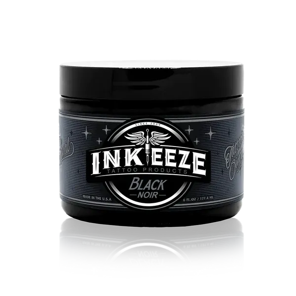 INK-EEZE Black Tattoo Ointment  6 oz