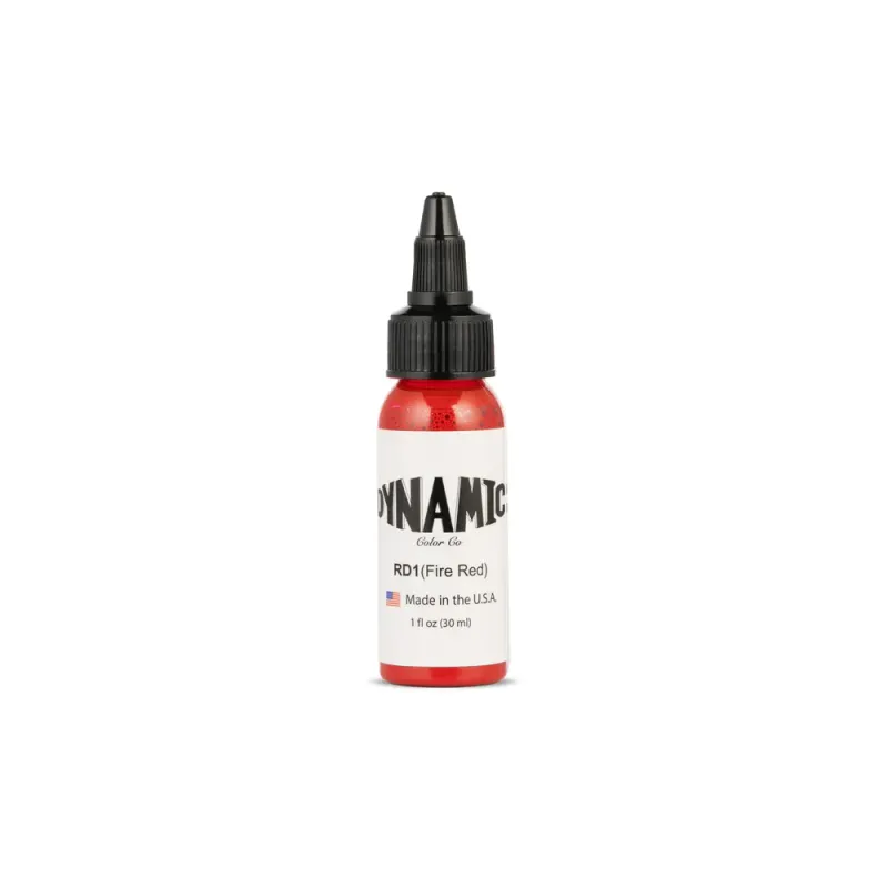 Dynamic Fire Red Ink 1oz Bottle