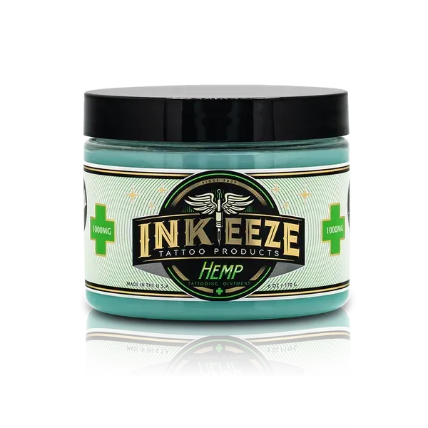 INK-EEZE Hemp Tattoo Ointment  6 oz
