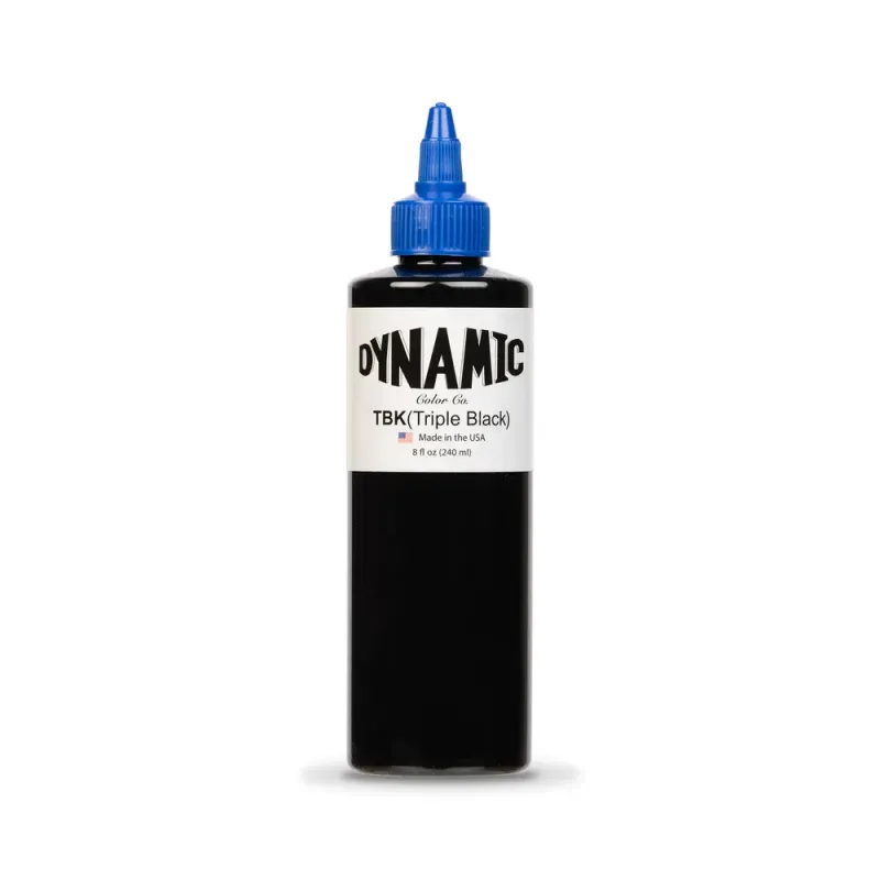 Dynamic Triple Black  Ink 8 oz Bottle