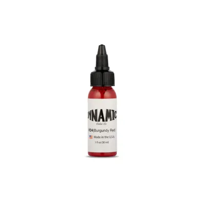 Dynamic Burgundy Red Ink 1oz Bottle