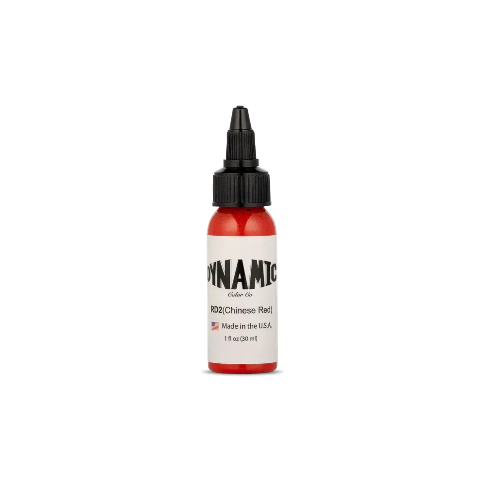 Dynamic Chinese Red Ink 1oz Bottle