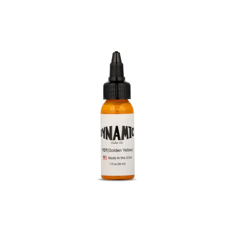 Dynamic Golden Yellow Ink 1oz Bottle