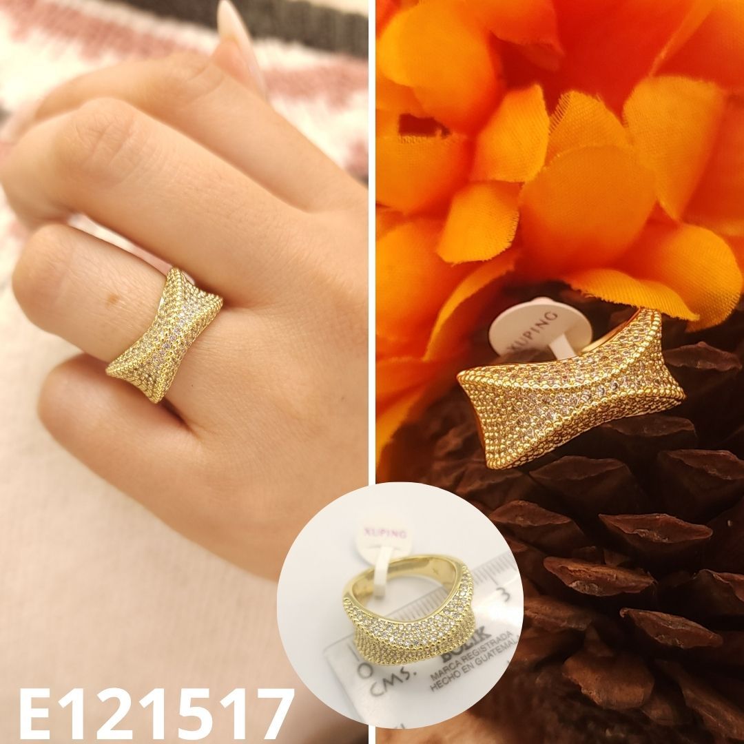 ANILLO ENCHAPADO EN ORO 14K