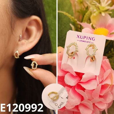 ARETES ENCHAPADOS EN ORO 14K