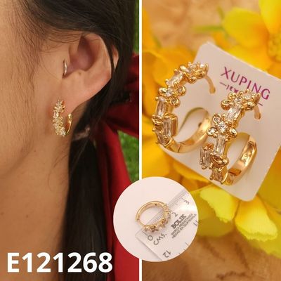 ARGOLLAS ENCHAPADAS EN ORO 18K 1.5CM