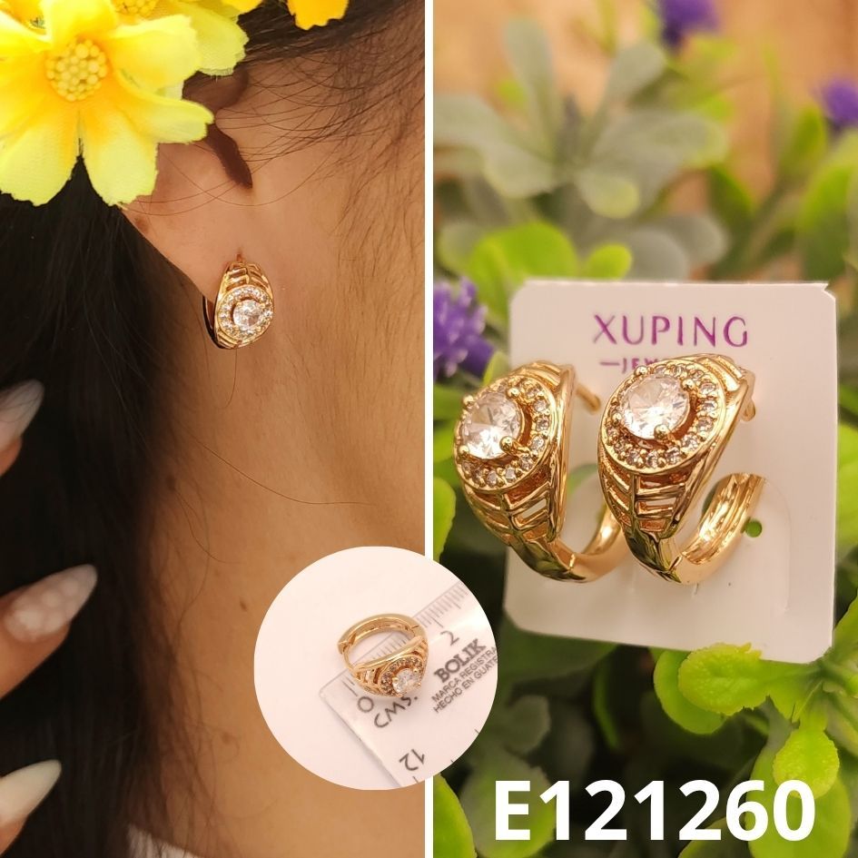 ARGOLLAS ENCHAPADAS EN ORO 18K 1.5CM