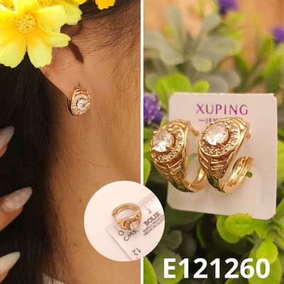 ARGOLLAS ENCHAPADAS EN ORO 18K 1.5CM