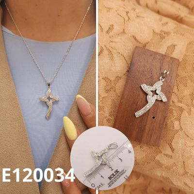 GARGANTILLA DIJE Y CADENA ENCHAPADO EN PLATINO ESTRELLA 3.7CM GARGANTILLA DIJE Y CADENA ENCHAPADO EN PLATINO ESTRELLA 3.7CM