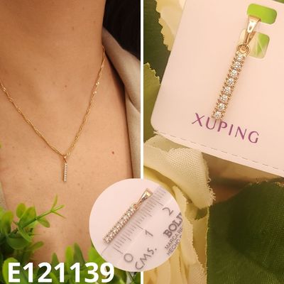 DIJE ENCHAPDAO EN ORO 18K 2CM LETRA I
