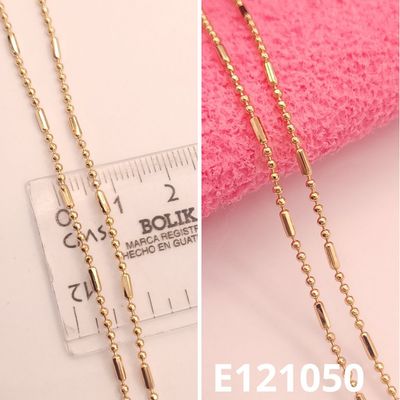 CADENAS ENCHAPADAS EN ORO 18K 45CM LARGO