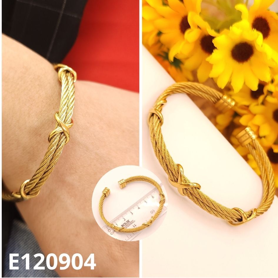 ARO ENCHAPADO EN ORO 14K 19CM LARGO