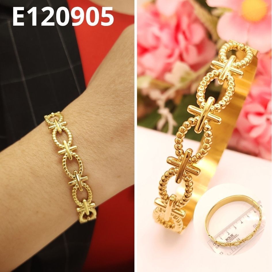 ARO ENCHAPADO EN ORO 14K 19CM LARGO