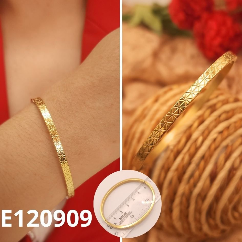 ARO ENCHAPADO EN ORO 14K 19CM LARGO