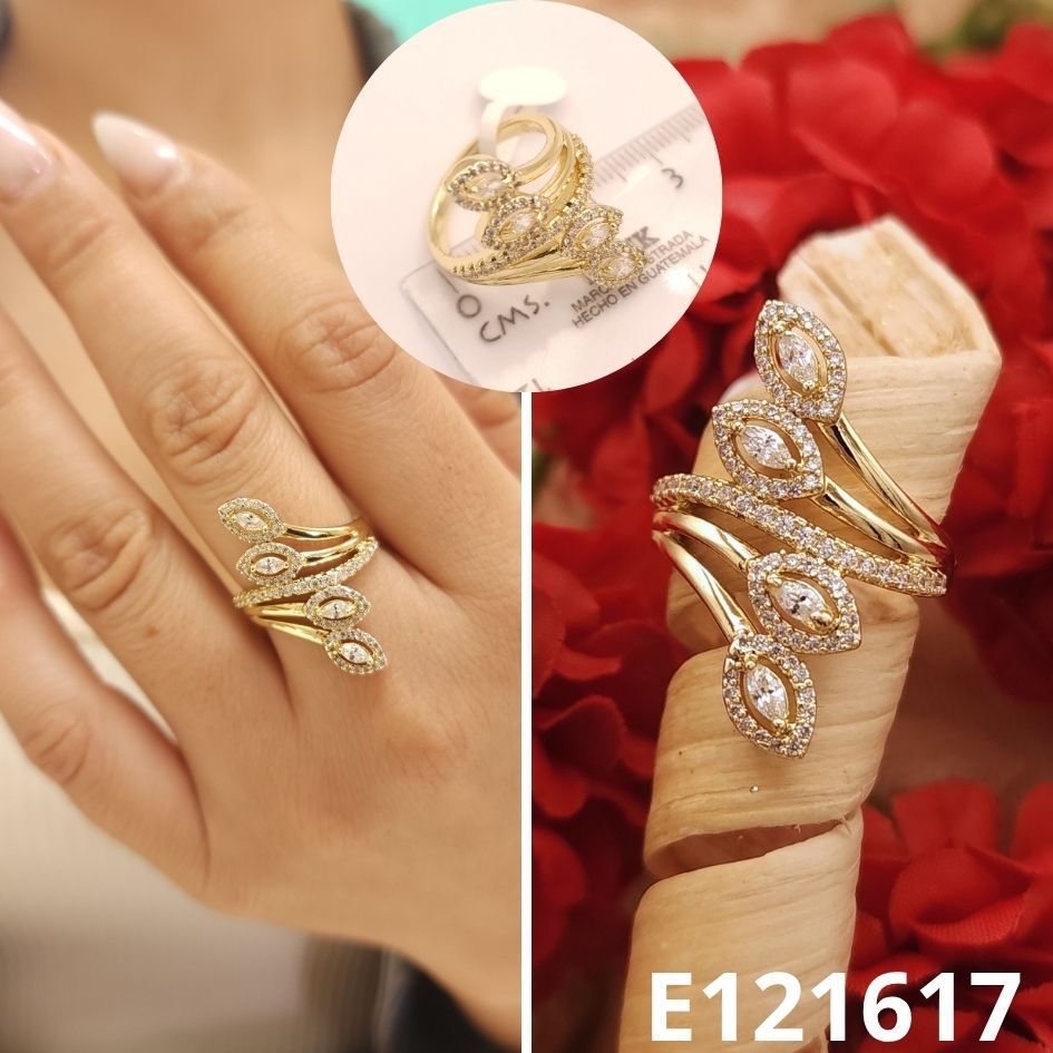 ANILLO ENCHAPADO EN ORO 14K