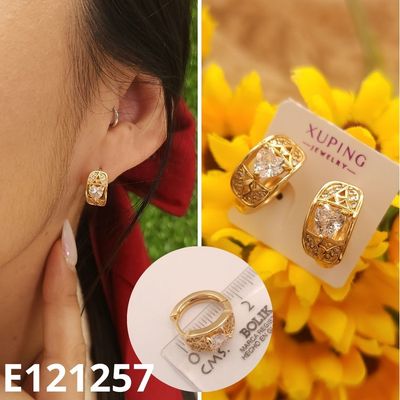 ARGOLLAS ENCHAPADAS EN ORO 18K 1.5CM