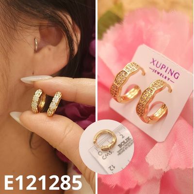 ARGOLLAS ENCHAPADAS EN ORO 18K 1.5CM