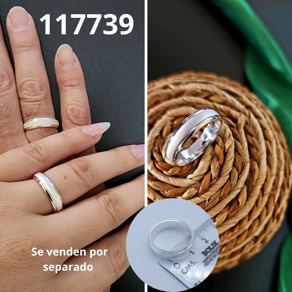 ANILLO DE PLATA 925 ARGOLLA 6MM