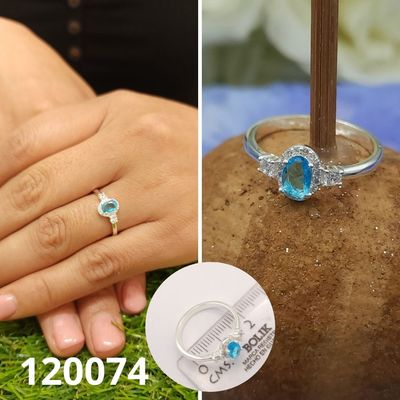 ANILLO DE PLATA 925 PIEDRA TURQUESA