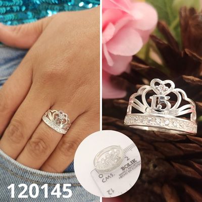 ANILLO DE PLATA 925 QUINCE AÑOS