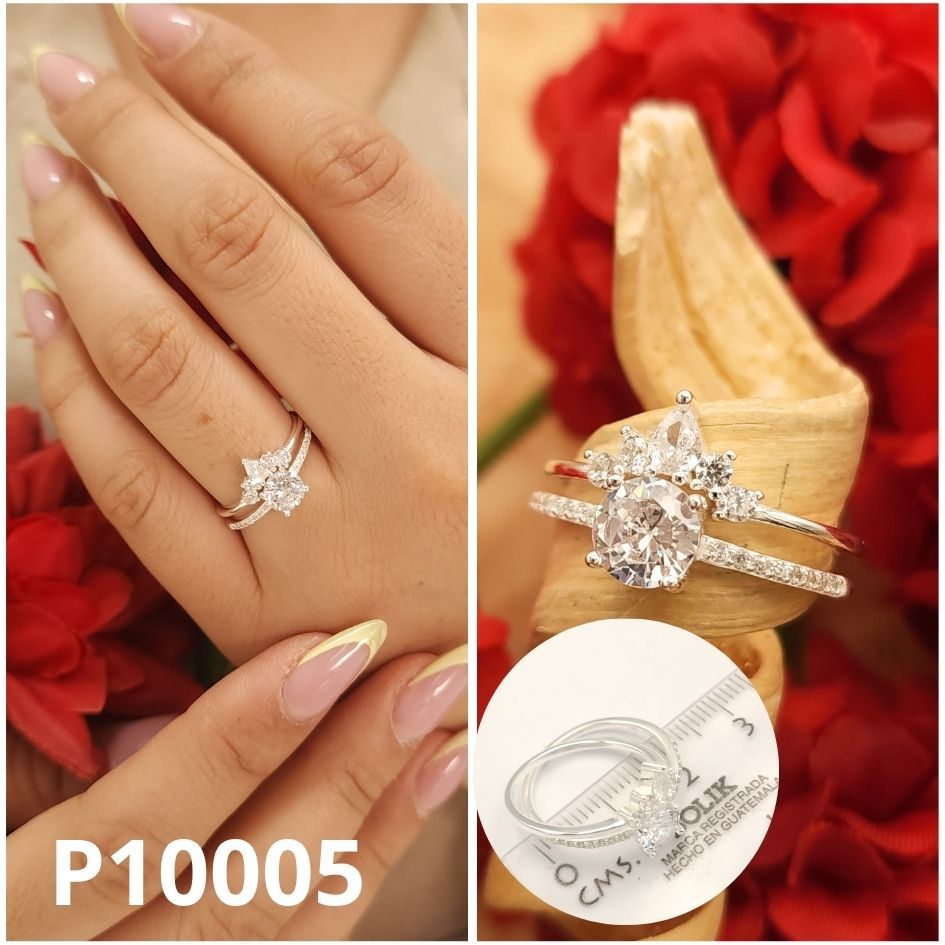 ANILLO DE PLATA 925 DUO DE MATRIMONIO