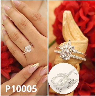 ANILLO DE PLATA 925 DUO DE MATRIMONIO