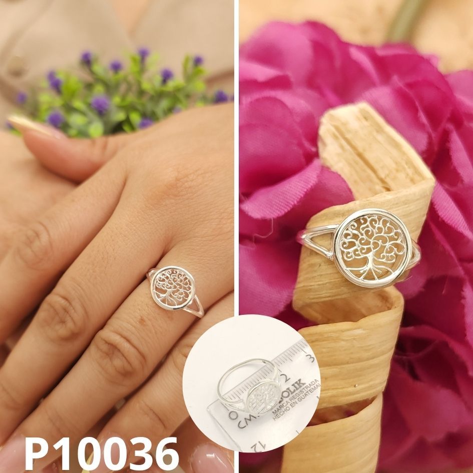 ANILLO PLATA 925 ARBOL DE LA VIDA