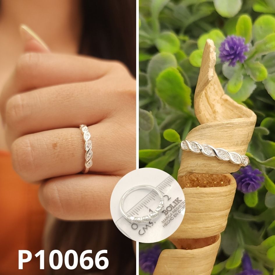 ANILLO DE PLATA 925 CIRCONES