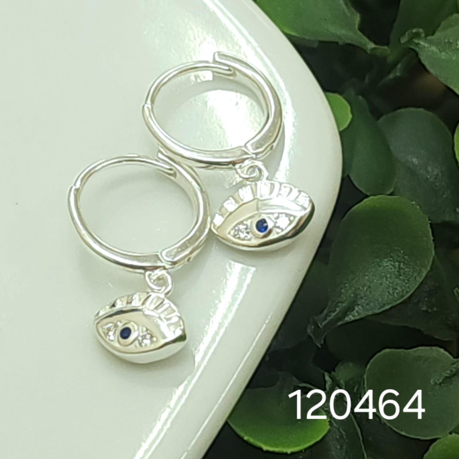 ARGOLLASD E PLATA 925 HUGGIES OJO TURCO