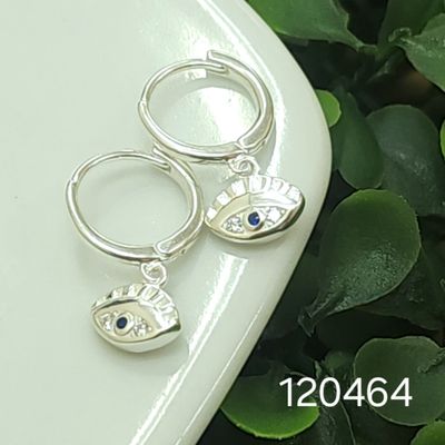 ARGOLLASD E PLATA 925 HUGGIES OJO TURCO