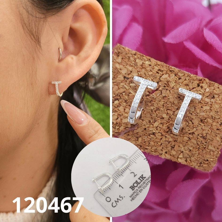ARGOLLAS DE PLATA 925 HUGGIES