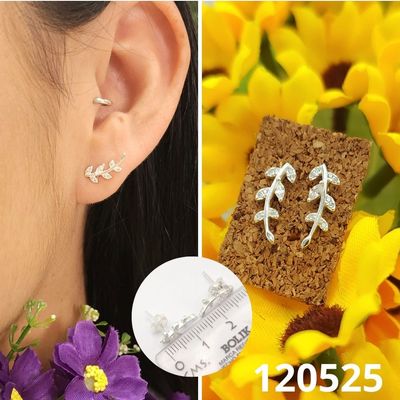 ARETES DE PLATA 925 HOJAS