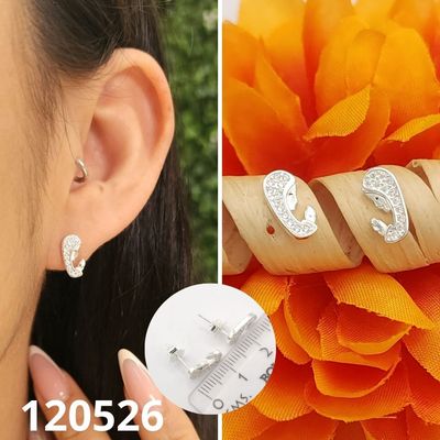 ARETES DE PLATA 925 VIRGENCITA