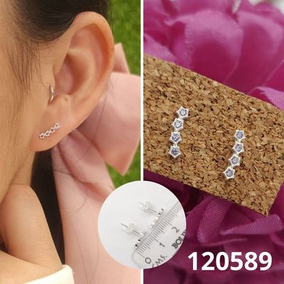 ARETES DE PLATA 925 11MM