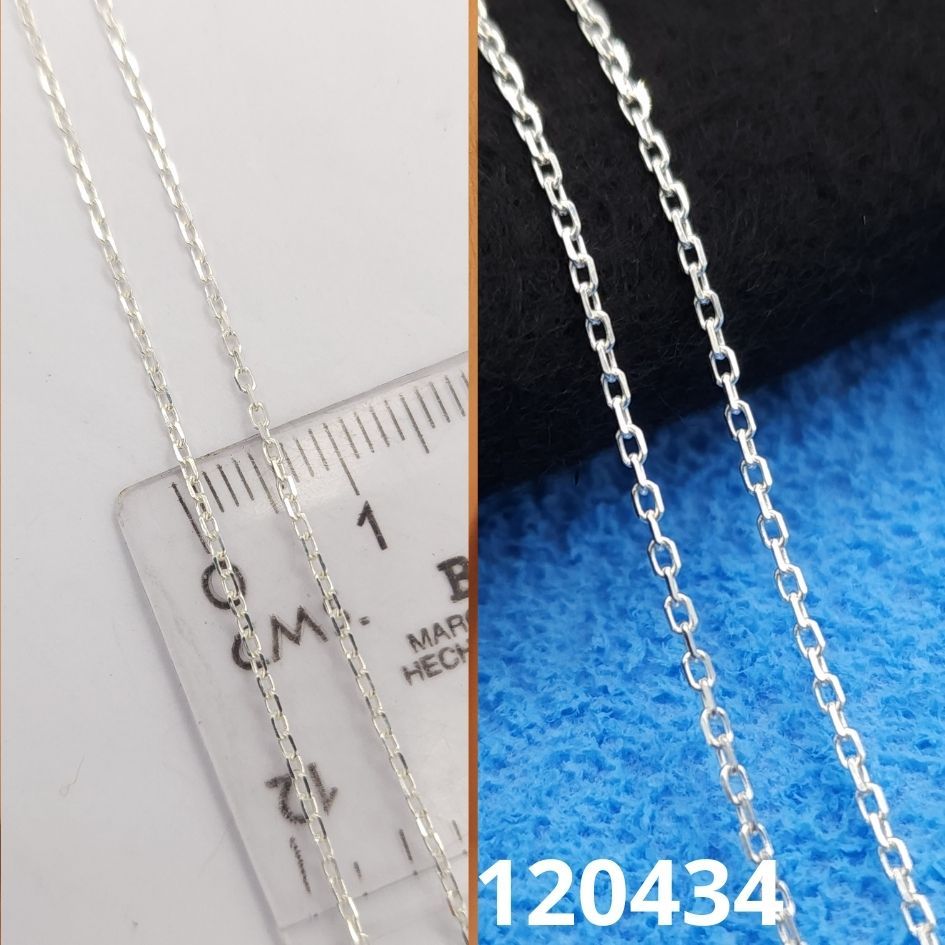 CADENA DE PLATA 925 FORZATINA 45CM LARGO X 1.18MM ANCHO