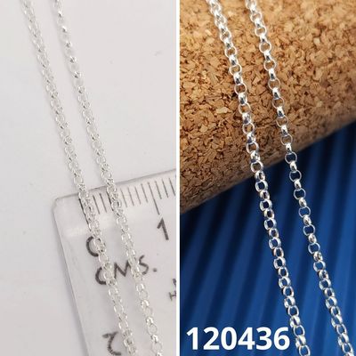 CADENA DE PLATA 925 ROLO 50CM LARGO
