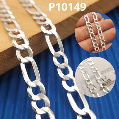 CADENA DE PLATA 925 CARTIER 70CM LARGO X 5.61MM ANCHO X 1.26MM GROSOR CADENA DE PLATA 925 CARTIER 70CM LARGO X 5.61MM ANCHO X 1.26MM GROSOR