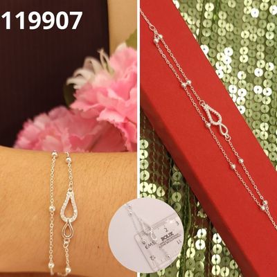 PULSERA DE PLATA 925 MULTIHILO CON BOLITAS 18 A 21CM LARGO PULSERA DE PLATA 925 MULTIHILO CON BOLITAS 18 A 21CM LARGO