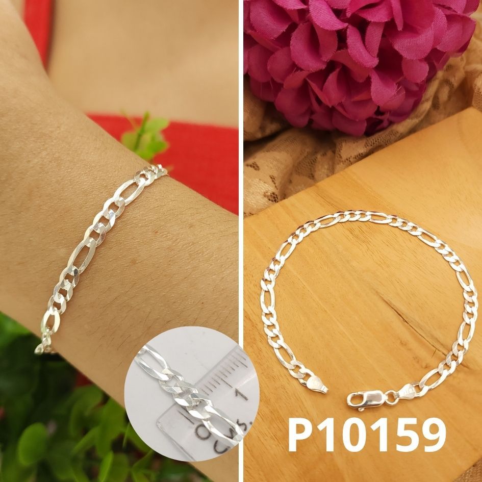 PULSERA DE PLATA 925 CARTIER 19CM LARGO X 3.62MM ANCHO X 1.01MM GROSOR
