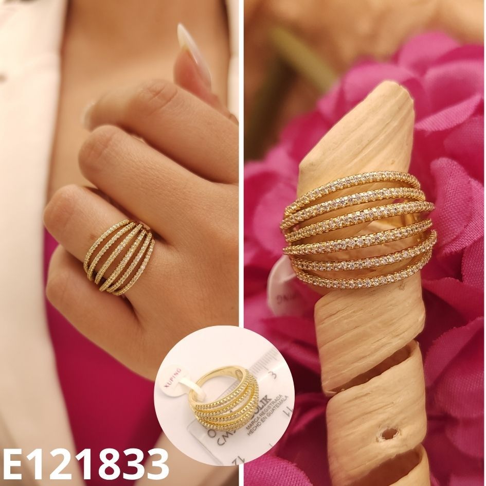 ANILLO ENCHAPADO EN ORO 14K