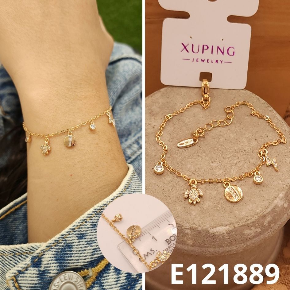 PULSERA ENCHAPADA EN ORO 18K
