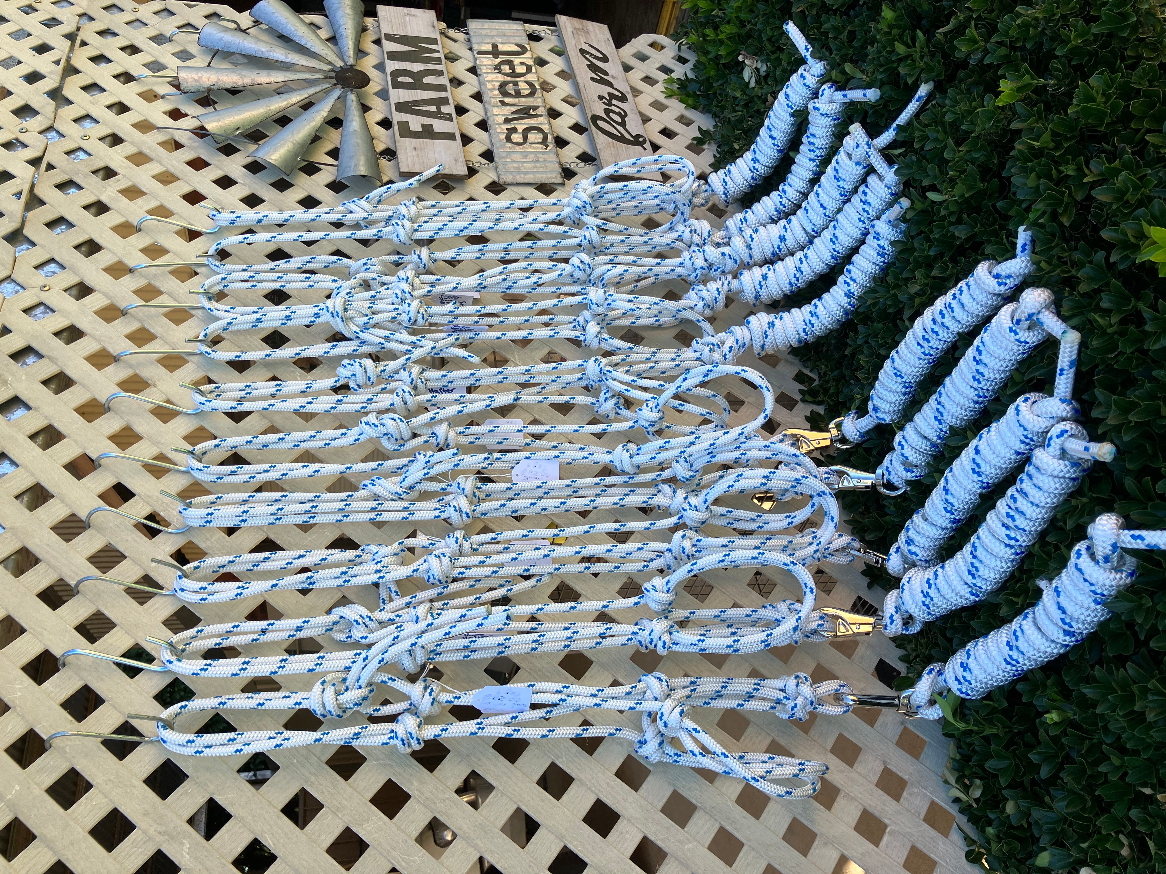 Rope Head Collars and Lead