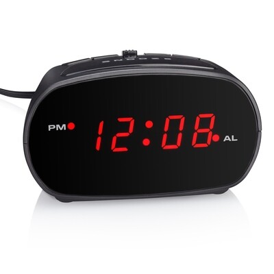 Mainstays Basic Digital LED Electric Alarm Clock