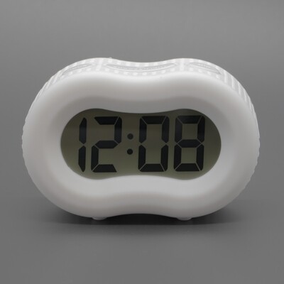 Timelink Rubber Smartlight Alarm Clock White