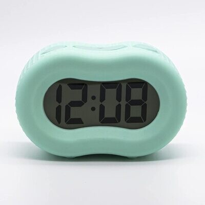 Timelink Rubber Smartlight Alarm Clock Mint Green