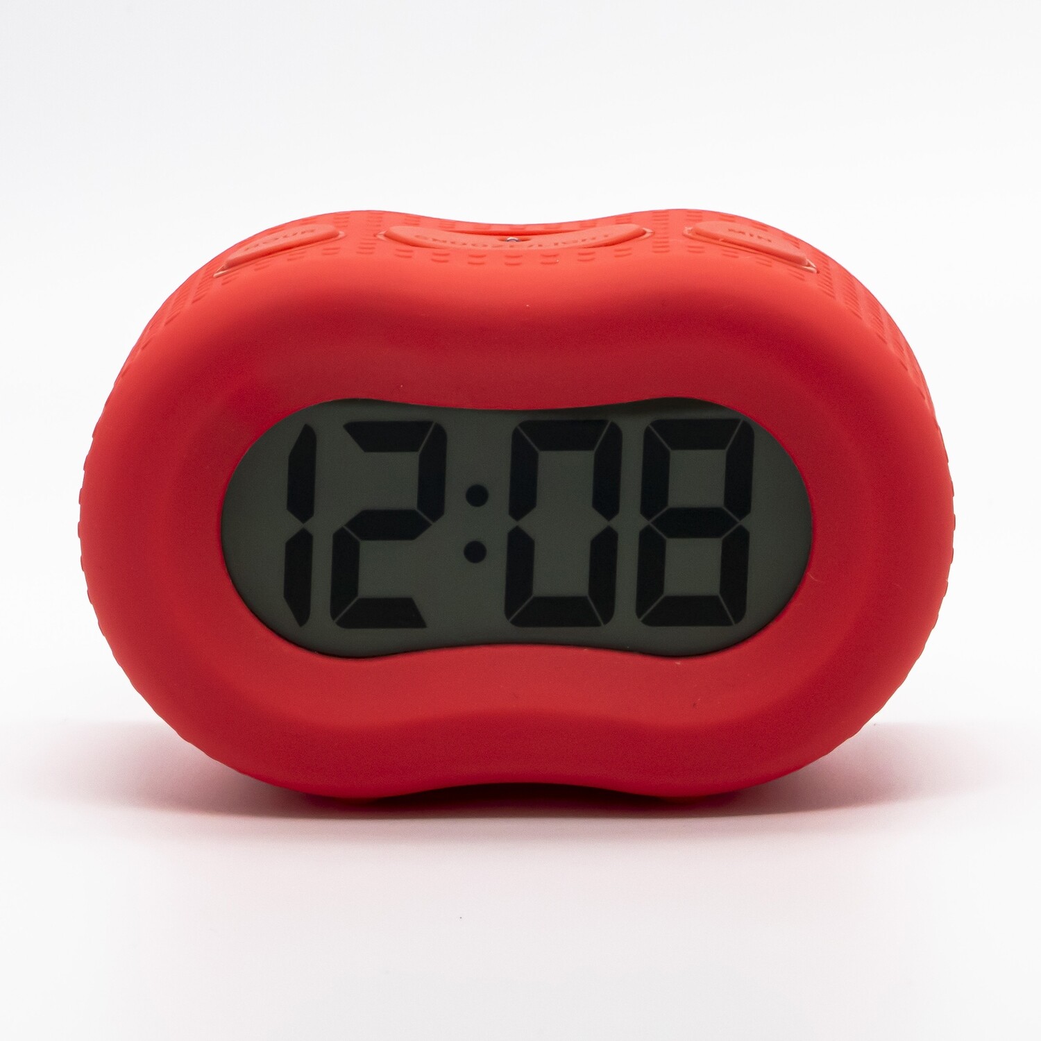 Timelink Rubber Smartlight Alarm Clock Red