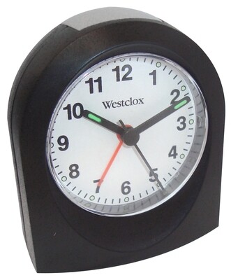 Westclox Analog Simple Snooze Alarm Clock