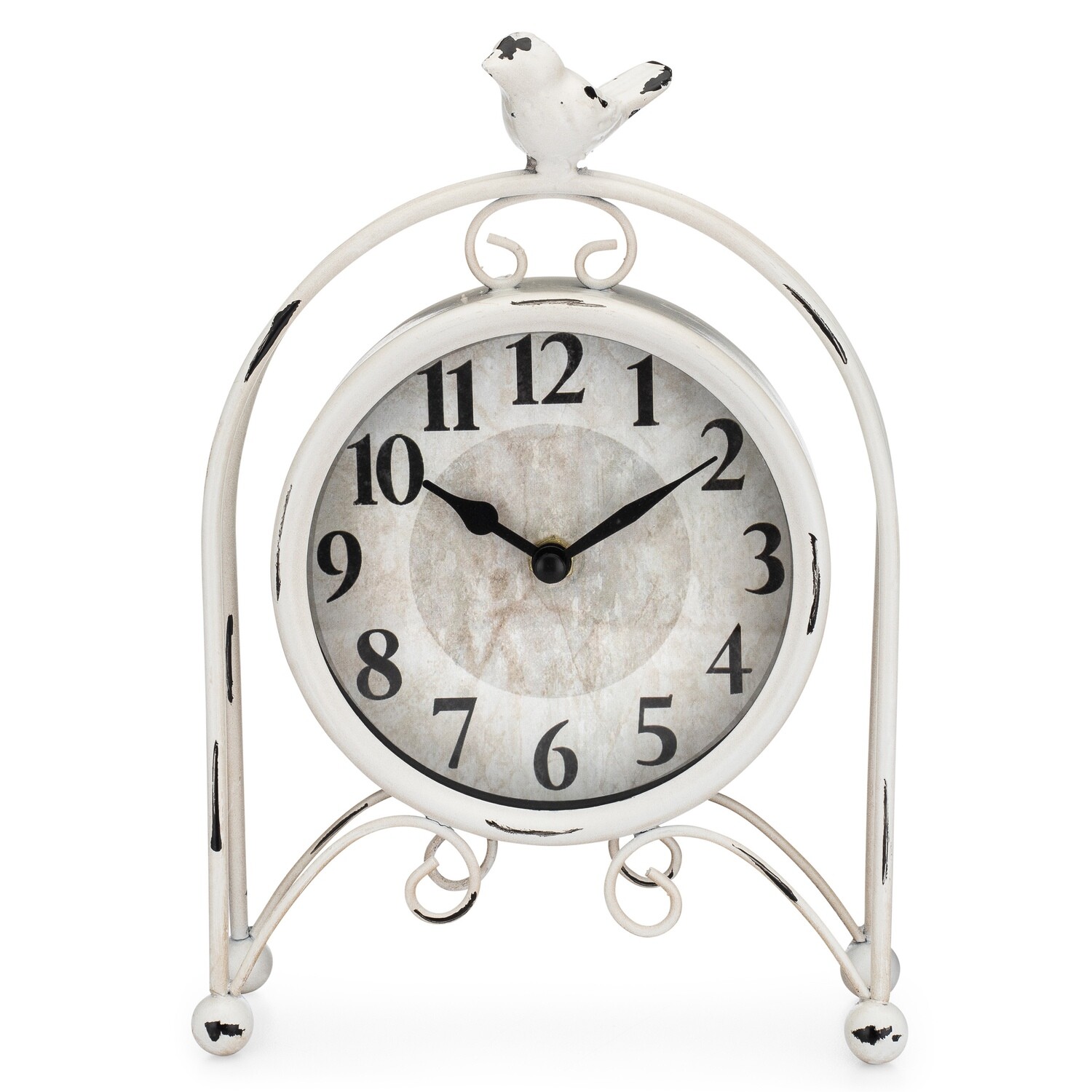Westclox Whimsical Vintage Bird Metal Table Clock Products The